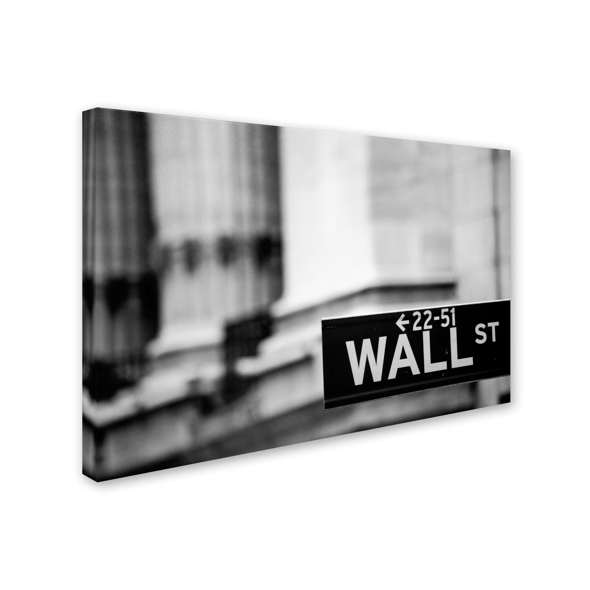 Trademark Fine Art "Wall St" Canvas Art by Yale Gurney