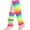 Colorful, variant on Spencer Women Leg Warmers Cable Knit Knee High Leg Warmers for Sports Party Yoga, Winter Warm Long Boot Socks for Lady, Colorful