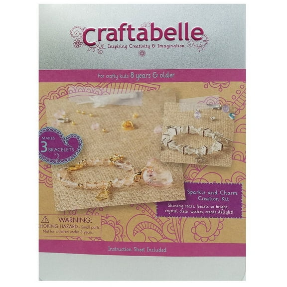 Craftabelle Sparkle and Charm Creation Jewelry Kit