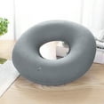 thumbnail image 1 of Inflatable Donut Ring Cushion with Pump & Travel Bag - Orthopaedic Pillow Seat for Coccyx, Haemorrhoids, Tailbone Pain, Prostate & Sores - for Home, Car, Office, 1 of 10