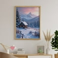 thumbnail image 6 of Diamond Art Kit for Adults, Snowy Mountain Cabin Sunset Diamond Painting for Adults Beginners, 5D DIY Diamond Art Painting Kits, Colorful Diamond Painting Craft for Home Decor 12x16, 6 of 7