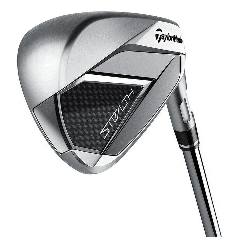 TaylorMade Stealth Golf Irons 4-PW/AW Stiff Flex, Cap Back Design