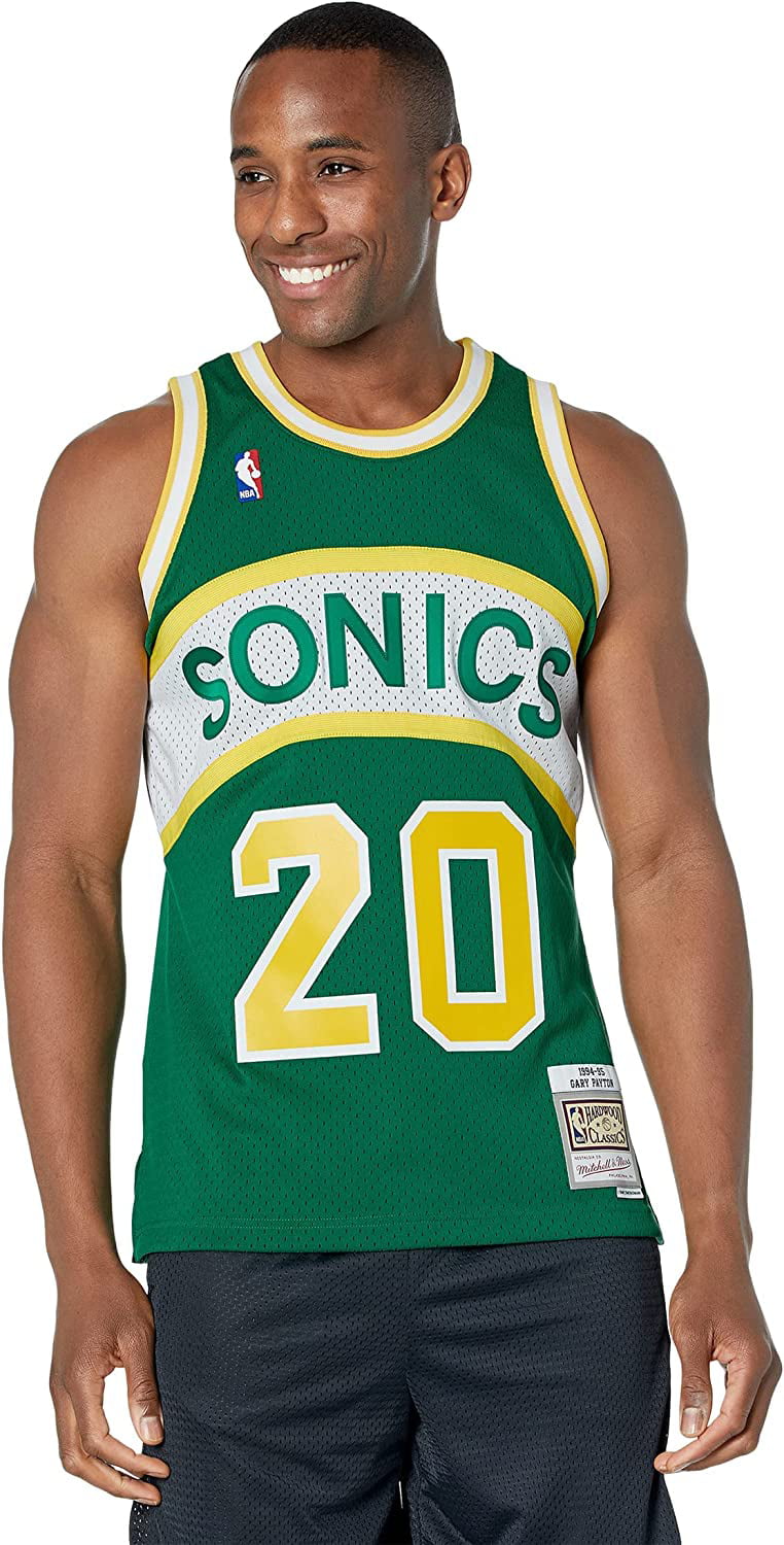 Mitchell & Ness Men's Gary Payton Seattle SuperSonics Name and Number Mesh  Crewneck Jersey - Macy's
