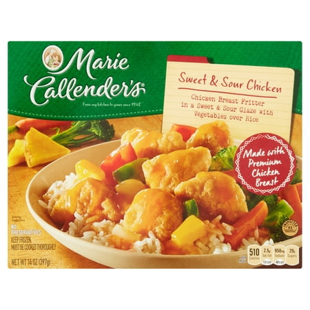 Marie Callender's Sweet & Sour Chicken, 14 Ounce - Walmart.com