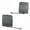 Rear-Pair, variant on Trimla Rear Tow cover for 13-15 BMW X1 E84LCI SAV Fit 18d 18i 20d 20i 23d 25ix 28iX 35iX xDrive sDrive 2013 2014 2015 bumper Towing Hook Eye Cap 51127303816 right
