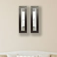 thumbnail image 2 of Rayne Mirrors Molly Dawn Brown Leather Wide Wall Mirror, 2 of 3