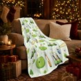 thumbnail image 3 of Playful Cartoon Golf Cart Pattern, Playful Golf Art Scene, Warm Flannel Blanket for Clubhouse and Game Room with Detailed Artwork, Golf Lovers Father's Day Gift, Artistic Home Decor, 3 of 9