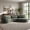 Green, variant on Christopher Knight Home 123" Modern Curved Compressed Sectional Sofa, 4 Seats Modular Couch, Light Brown
