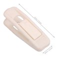 thumbnail image 2 of Miangastore 20pcs Skirt Hangers Clips Velour Clips Drying Hanger Hanging Clips For Clothing, 2 of 9