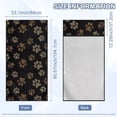 thumbnail image 7 of XYZCANDO Paws Car Towel Cushion Cover Leopard Print Absorbent Soft Beach Towels Cars Seat Covers Waterproof and Sweatproof Towel Seat Covers Suitable for Cars,SUV,Sedan, 7 of 7