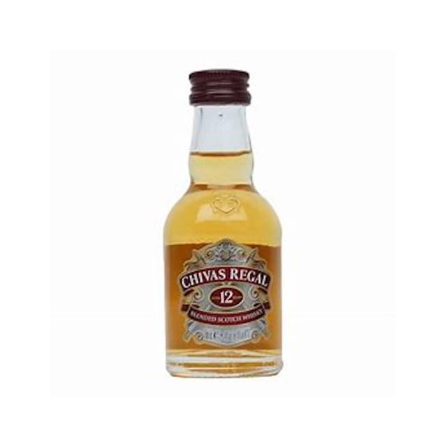 Pack de 120 Whisky Chivas Regal 12 años Mini de 50ml Chivas Regal Mini 50ml