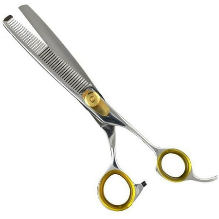 UPC: 0701698575398 | Sharf Gold Touch Pet Shears  6.5  42-Tooth Thinning Shear for Dogs  440c Japanese Stainless Steel Dog Thinning Shears