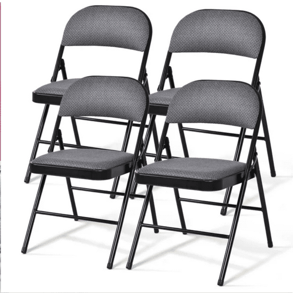 Padded Metal Folding Chairs