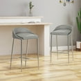 thumbnail image 2 of M optimized Bar Stool Chairs, Counter Stool Set Of 2, Seating Barstools with Metal Frame for Dining Room Breakfast Kitchen Island Bar Living Room, 2 of 9
