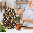 thumbnail image 3 of HELLHERO White Ghosts Jack-o'-lanterns Kitchen Blender Dust Covers 1pc Polyester 15.94"H x 9.45"L x 7.28"W for Home Kitchen Dustproof, 3 of 6