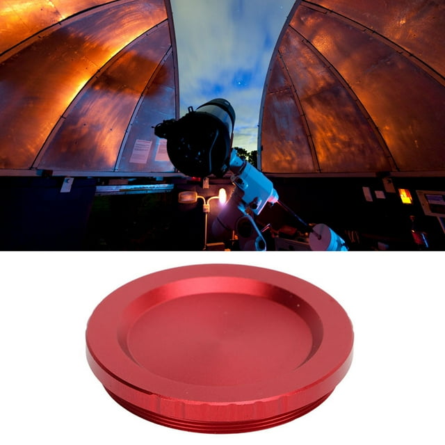 Telescope Lens Dust Cap, Metal Threaded Eye Cover, Astronomical Telescope Accessories, Female Thread Design Protects Lens Securely
