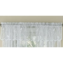 Knit Lace Song Bird Kitchen Window Curtain 24", 36" Tier Pair, 36" Swag Pair or 12" Valance