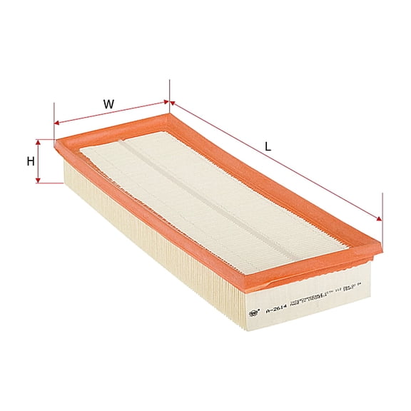 Filtro de Aire Motor SAKURA V6 3.8L 2002 A 2006 Rectangular