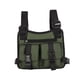 thumbnail image 5 of Riñonera funcional shamjiam de tela Oxford con bolsillos para correr acampar viajar y hacer ejercicio Verde Paquete de equipo de pecho, 5 of 8
