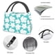 thumbnail image 4 of Fotbe Vintage Floral Bolsa Térmica Portátil con Estampado, Bolsa de Entrega de Alimentos Aislada, Bolsa Reutilizable de Gran Capacidad para Comidas y Supermercado, 4 of 6