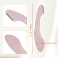 thumbnail image 2 of 6Pcs Eyebrow Razor Facial Razor Brow Shaper Eyebrow Trimmer Tool for Hair Remover Pink ABS Stainless Steel, 2 of 7