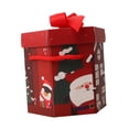 thumbnail image 3 of Caja de dulces de Navidad Macarena contenedor de regalos portátil para fiestas y Festivales, 3 of 8