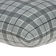 thumbnail image 2 of 20" x 7" x 20" Transitional Gray Accent Pillow Cover With Poly Insert, 2 of 2