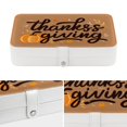 thumbnail image 4 of Thanksgiving Bracelet Holder Jewelry Box Organizer PU Leather with Removable Compartment Portable, 4 of 6