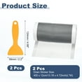 thumbnail image 2 of 2Pcs Disposable Hair Catchers, 4.72in x 13.1ft Mesh Drain Sticker with Tool, 2 of 6