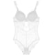 thumbnail image 1 of Mono de encaje sexy francés con parte superior fina y parte inferior gruesa fruncida, ropa interior de soporte, sujetador moldeador de cuerpo para mujer, 1 of 6