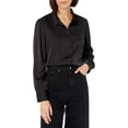 thumbnail image 1 of Chemise lucyswhims à Manches Longues en Satin Stretch, 1 of 7