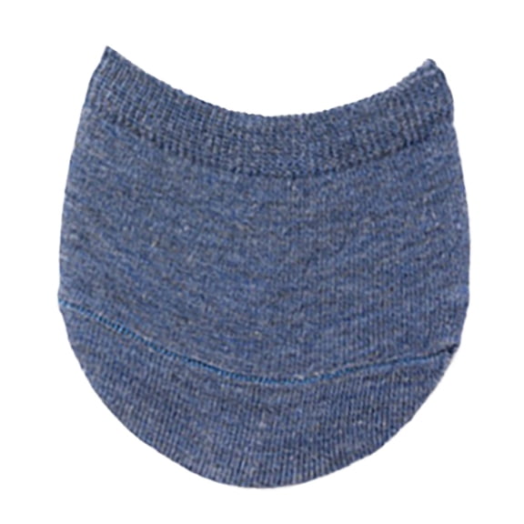 Socks Breathable SoftComfortable Toe Topper Liner Half Women's Toe Half Foot Half Cut Forefoot Thin Short Slippers Blue