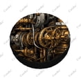 thumbnail image 5 of Industrial Equipment Machinery Fantasy Polyester Universal Spare Wheel Tire Cover Wheel Covers for Trailer RV SUV Truck Camper, 5 of 5