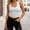 White, variant on jjayotai Womens Sleeveless Tank Top Slim Fitted Scoop Neck Crop Tops Basic Racerback Cami Shirts Summer Casual Going out Blouses