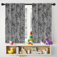 thumbnail image 5 of Blackout Kids Curtains,Black and Tan Leopard Print Childrens Insulated Curtains Set Of 2,Bedroom Essentials,Toddler Room Decor 42"x54", 5 of 5