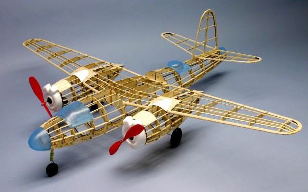 Dumas 323 30" Wingspan B-26 Marauder Rubber Pwd Aircraft Kit