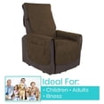 thumbnail image 6 of Sures Waterproof Recliner Cover Multilayer Fabric, Brown, 6 of 9
