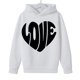 thumbnail image 3 of Sudadera con capucha y estampado de corazón de San Valentín, sudadera de manga larga para niños y niñas, chaqueta para niñas de talla mediana y grande., 3 of 7