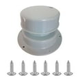 thumbnail image 1 of Ensemble de Capuchon de Ventilation de Toit de VR Couverture de Ventilation de Plomberie de VR Couverture de Conduit de Ventilation pour Gris, 1 of 8