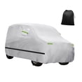 thumbnail image 1 of Cubierta de automóvil impermeable Unique Bargains con hebilla a prueba de viento para Nissan Sakura Dayz tono plateado, 1 of 6