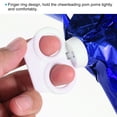 thumbnail image 4 of Uxcell PET Cheerleading Pom Poms with Finger Holes for Sport Game Blue 2Pcs, 4 of 5