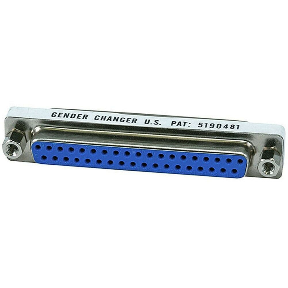 DB37 37Pin Female to Female Serial Mini Gender Changer Adapter Coupler