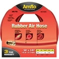 thumbnail image 2 of Amflo 50' x 3/8" Red Rubber Air Hose, 2 of 2