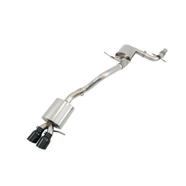 AWE Tuning Mk6 GLI 2.0T - Mk6 Jetta 1.8T Touring Edition Exhaust - Diamond Black Tips - 3015-23050