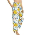 thumbnail image 2 of Xecao Ducks and Anchors Women's Straight Lounge Pajama Pants: The Epitome of Relaxed Sleepwear, 2 of 9