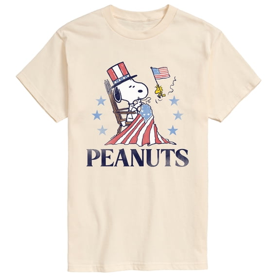Peanuts - Betsy Ross Snoopy Short Sleeve Graphic T-Shirt