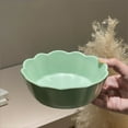 thumbnail image 2 of Qeeadeea Small Round Baking Dish Set Of 2, Colorful Ceramic Pie Pan, Round Ceramic Pie Plate-green-15x15x5cm, 16oz, 2 of 7
