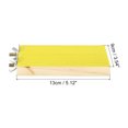 thumbnail image 2 of Unique Bargains Wood Bird Perch Stand Parrot Stand Platform Cage Accessory Paw Grinding Clean, Yellow, 2 of 5