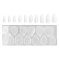 thumbnail image 4 of Garosa Full Cover False Nails Tips, Oval Press On Nails ABS Coffin Fake Nails For Home For Salons, 4 of 8