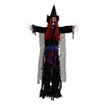 thumbnail image 3 of Decoración De Halloween Con Bruja Colgante, Regalo, Decoración Voladora Para La Entrada Del Porche Y El Patio., 3 of 9